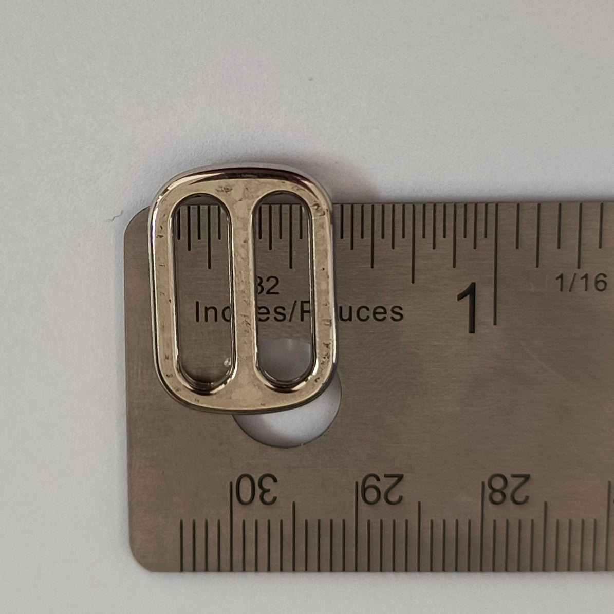 1/2 Inch Silver Stationary Slider