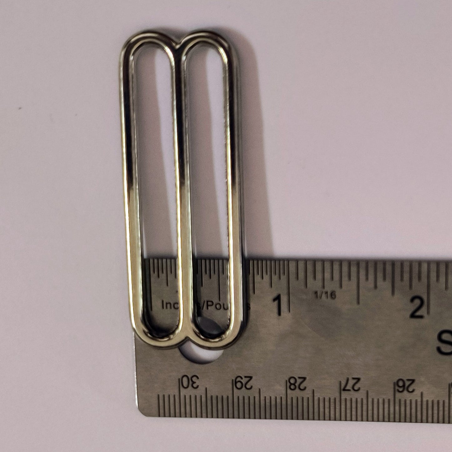 2 Inch Silver Rounded Stationary Sliders