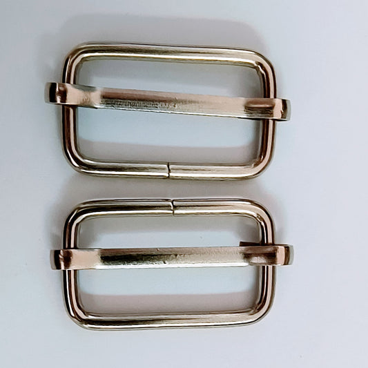 1 Inch Silver Adjustable Sliders